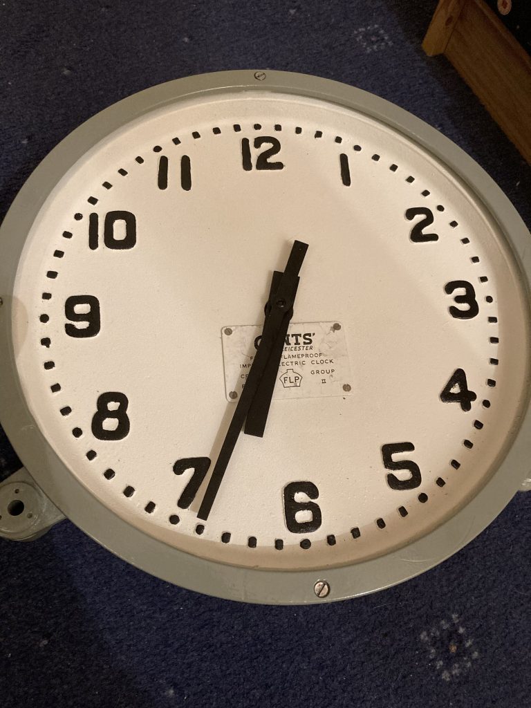 Flame Proof Clock