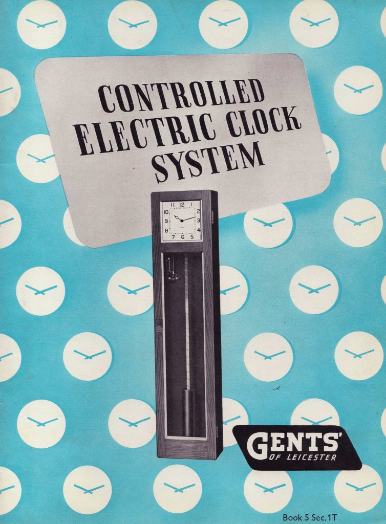 Gents’ of Leicester Controlled Clock Electric System Brochure Book 5 Section 1